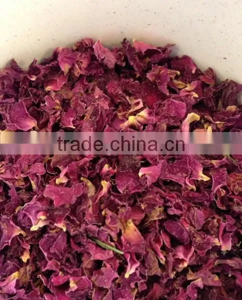 Dried Red Rose Petals
