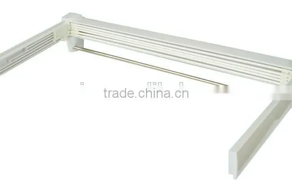 Plastic Clothes Hanger Foldable Hanging Shelf photo-2