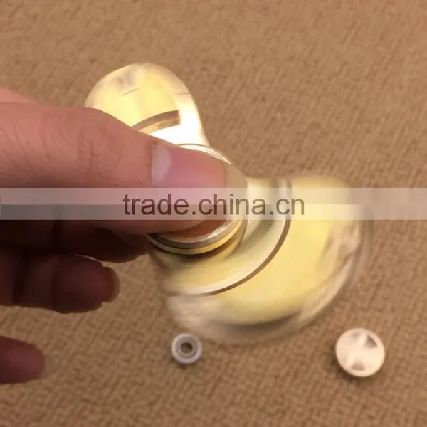 China Supplier OEM Metal Copper Hand Fidget Spinner Toy photo-4