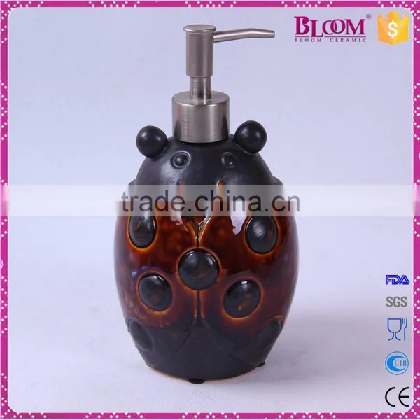 Lovely Retro Style 6 Pcs Ceramic Bathroom Accessory Set photo-2