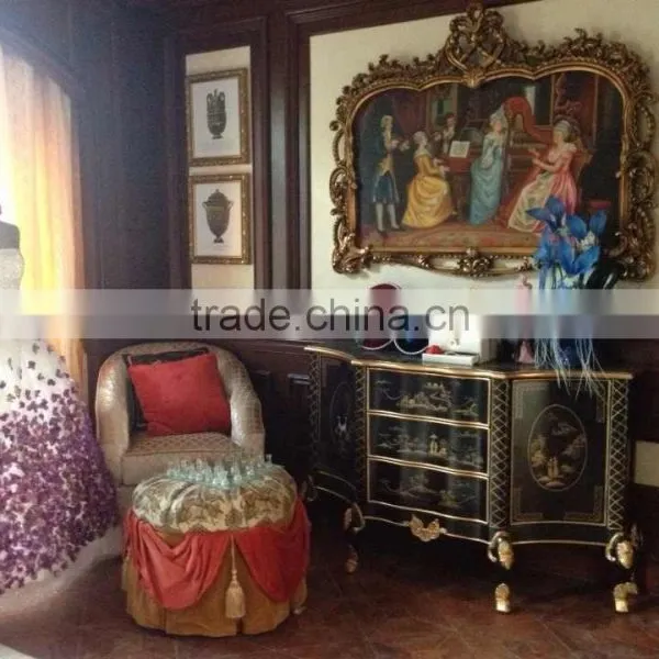 Baroque Decorative Wall Mirror for Hotel / Home FA-121P-01 photo-3