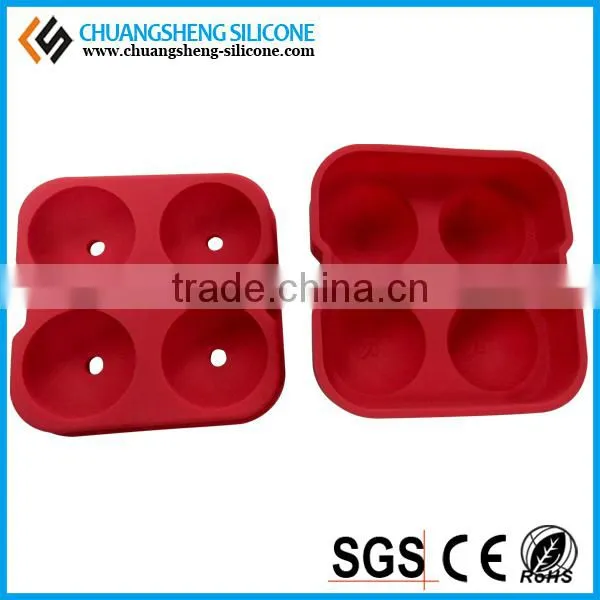 4pcs Ball Set Silicone Ice Cube Maker photo-5