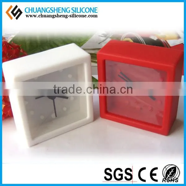Candy Color Unique Design Alarm Clock, Smart Desk Clock, Cute Morning Ring Clock photo-2