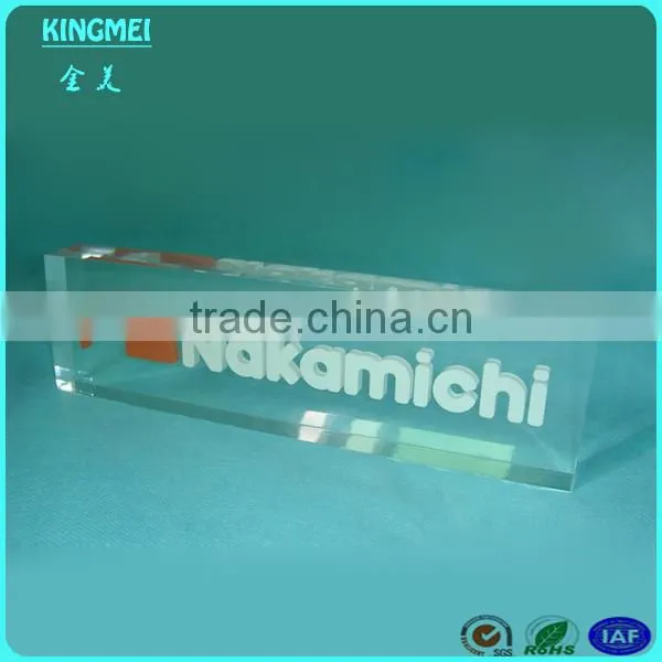 New Heart-shape Acrylic Trophies With Wooden Base,printing Acrylic Trophy Awards photo-6