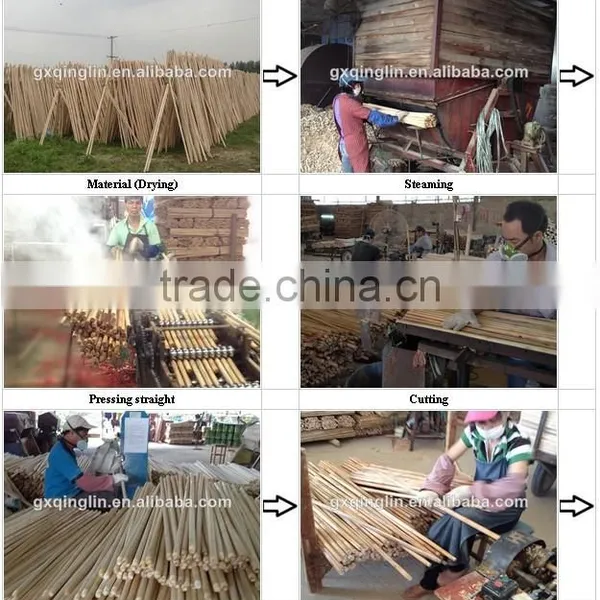 High Quality Wood Handles for Broom Mop Shovel Spade Brush Rake Hoe photo-6