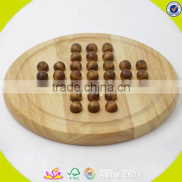Wholesale Baby Wooden Checkers Popular Kids Wooden Checkers Interesting Children Wooden Toy Checkers W11A034 photo-5