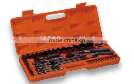 52PCS 1/2" & 1/4" SOCKET WRENCH, SOCKET SET, TOOL KIT photo-2