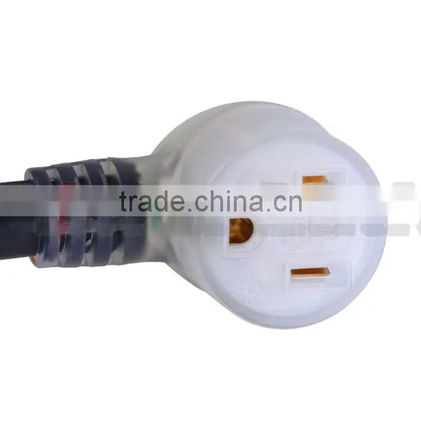 S80508 STW 8/3 Heavy Duty Lighted Welding Machine Extension Power Cord/wellding Cable photo-3