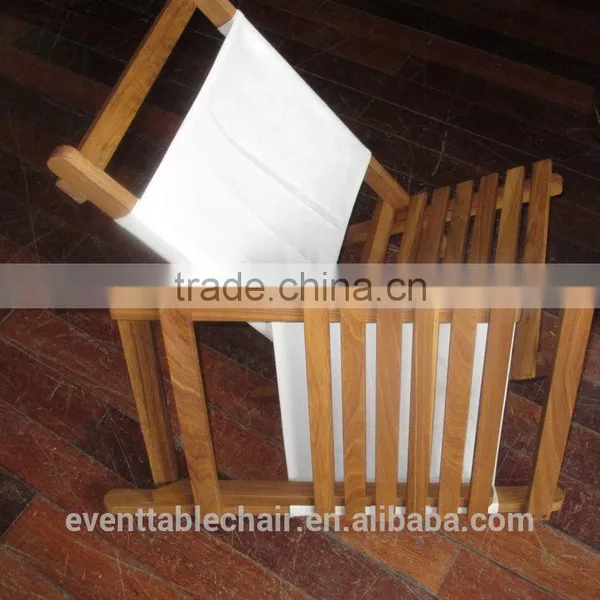 Fish Wood Chair Wooden Beach Chair With Fabric photo-5