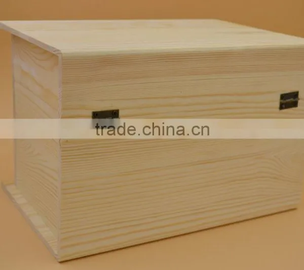 Wooden Box With Lid|antique Imitation