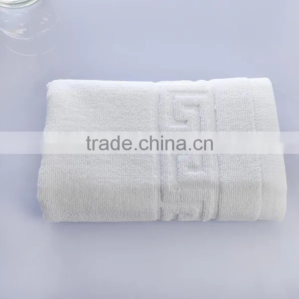 3pcs / LSET WHITE HOTEL Bath Towel Set 100% Cotton Great Wall Plaid Wholesale photo-3