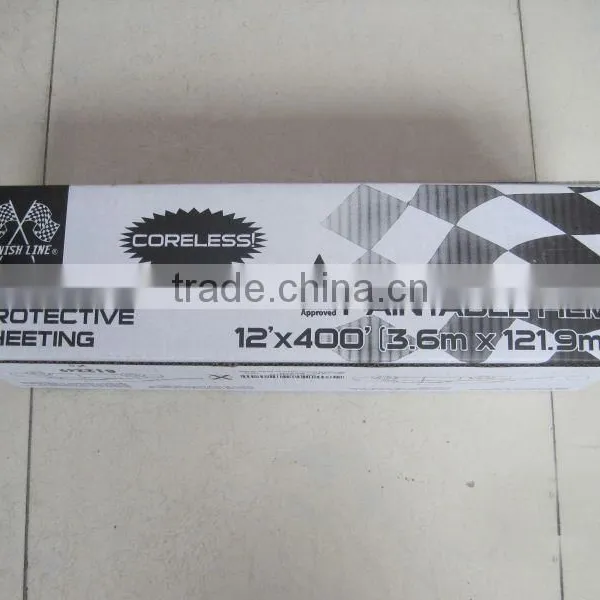 Auto Paint Plastic Automotive Masking Film 4.87*120m photo-2