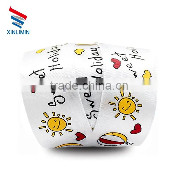 Free Samples Wholesale 100% Polyester Solid Adhesive Satin Leaf Ribbon photo-5