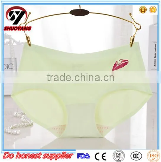 Nano Silver Ions Sterilization Underwear One Piece Ice Silk Quick-drying Antibacterial Women's Panties photo-6