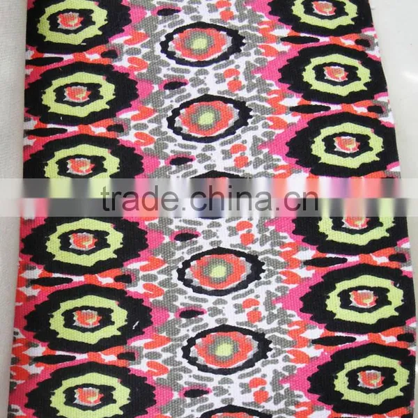 Fashion High Quality Lady Hot Shoes Rose Stripe Owl Cotton Canvas Wallet photo-6