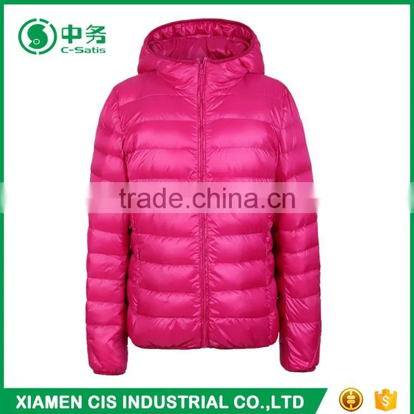 Most Popular Winter Ultra Thin Foldable Down Jacket for Women photo-3
