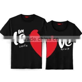 2016 Korea Fashion Love Printed T-Shirt For Couple photo-4