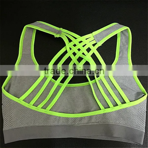 Ladies Beautiful and Comfortable Criss Cross Sports Bra photo-2