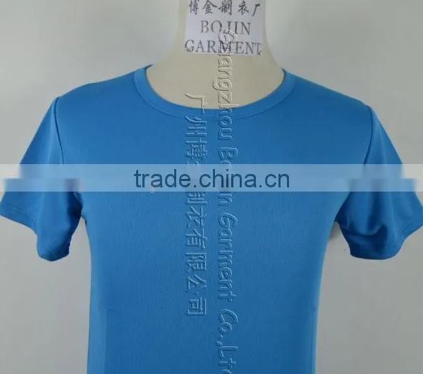 Manufactures 100%polyester t Shirt Dry Fit Fabric photo-6