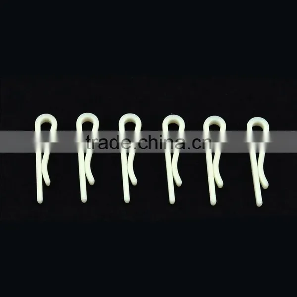 High Quality Small 4.2*1.0*0.5cm U-shape Shirt Plastic Clips For Shirt Packing photo-3