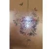 LED blown glass chandelier