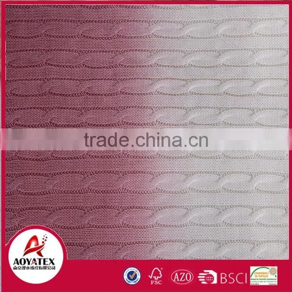Super Soft 100% Acrylic Assorted Cable Knit Baby Throw Blanket photo-2