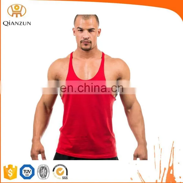 Mens Wholesale Blank Stringer Tank Top Custom photo-2