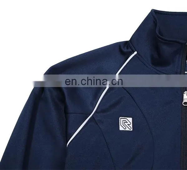Blank Navy Men Sports Wear Branded Tracksuits photo-3