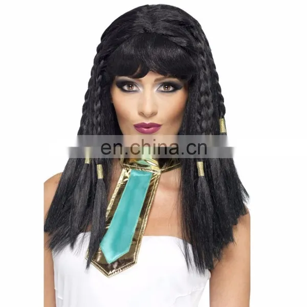 Halloween Carnival Party Cleopatra Wig for Adults