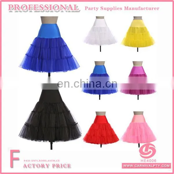Women's 50s Vintage Dress Petticoat Tutu Swing Skirt Girls Skirt