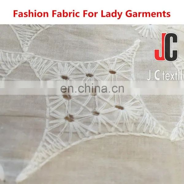 Cotton Yarn Dyed Fabric Embroider Fabric Silk Soft Fabric Cotton Textile photo-4