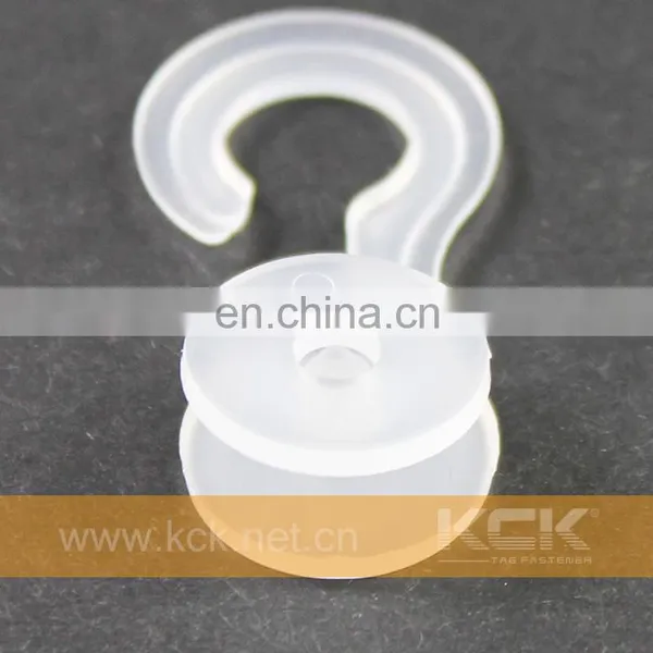360R J shape Plastic display hook ,swivel j hook