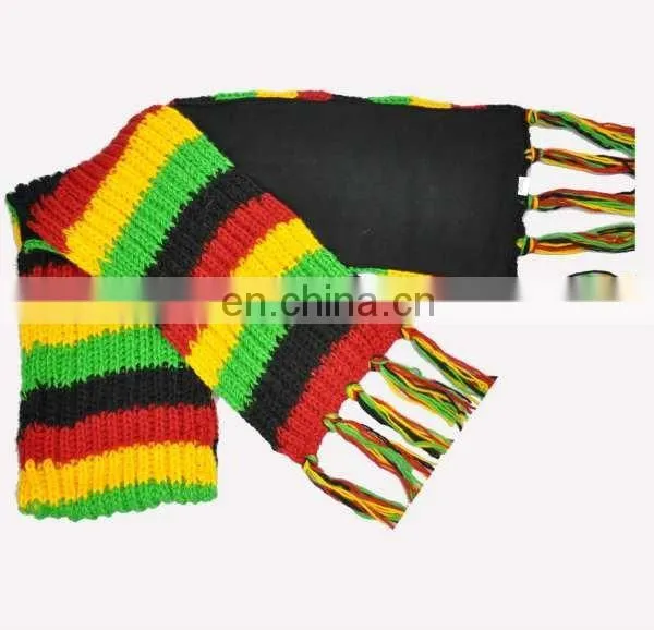 Rasta Scarves, Hats & Gloves Set photo-3