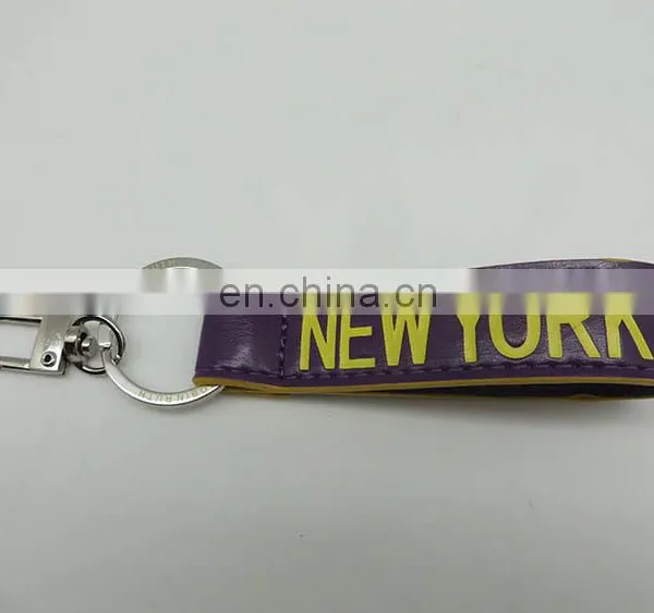 New Style Promotion Gift Leather Keychain Custom photo-4