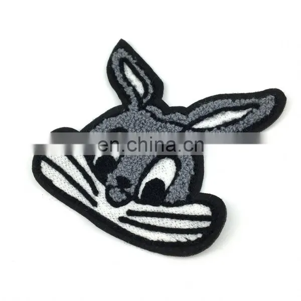 Cheap Price Smile Face Emoji Custom Iron On Chenille Patches photo-6