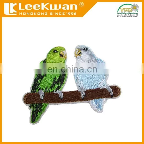 Iron on Birds Embroidered Patch photo-3