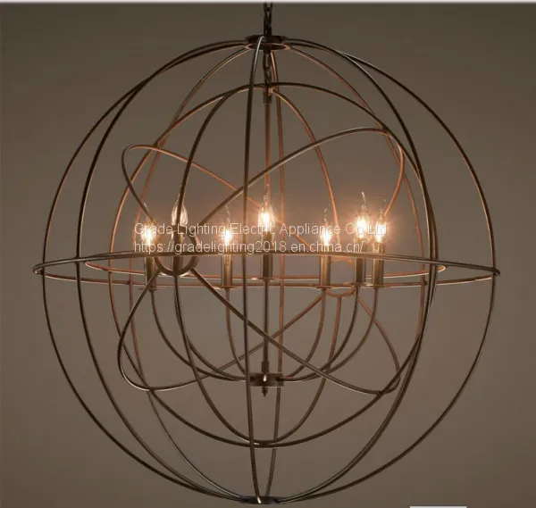 2017 NEW STLYE Pendant Light Fixtures Wrought Iron Chandelierwith CE,UL Listed