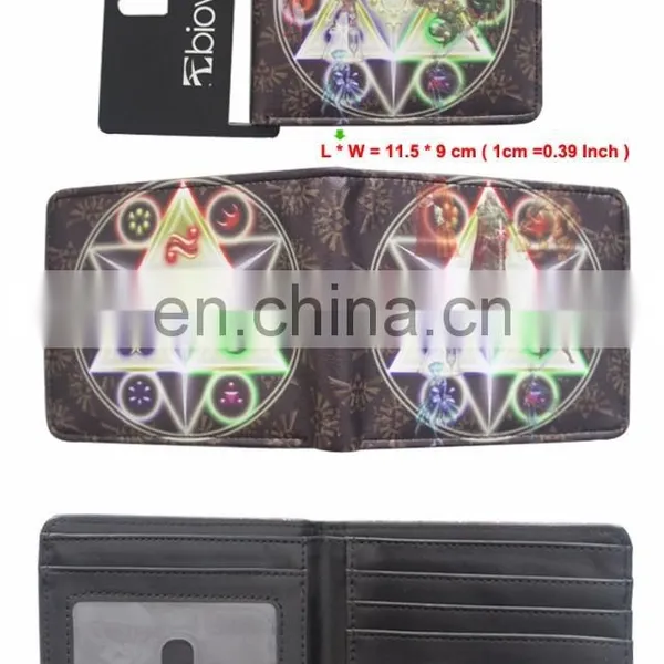 Game Legend of Zelda Wallet Leather Card Wallet Holder Men Wallet Wholesale photo-2