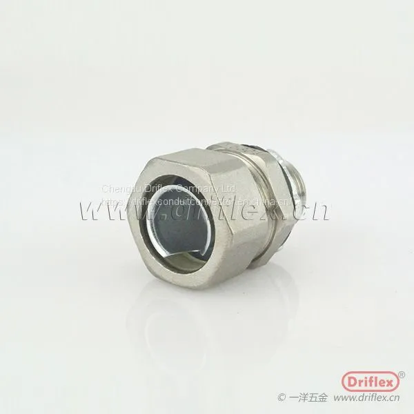 Driflex NPT PG PF Metric Thread Flexible Steel Conduit Fittings photo-4