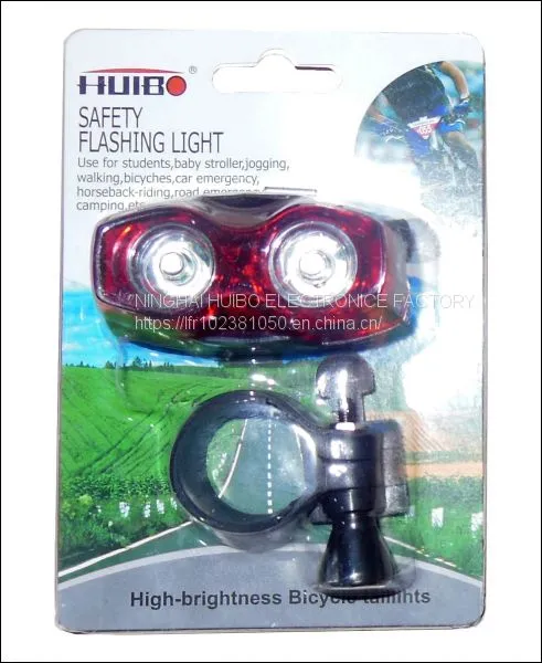 USB Rechargeable Bicycle Lamp Taillight photo-5