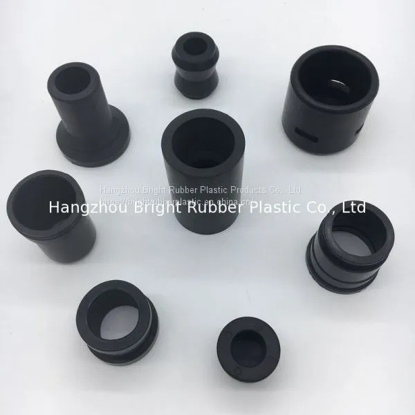 High Quality IATF16949 70 Shore A Custom NR Black Rubber Buffer Parts photo-3