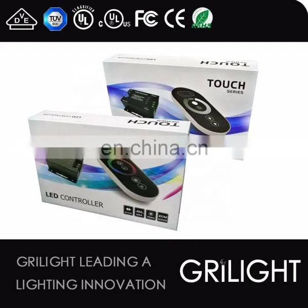 RF Touch Panel Remote 3 Channels 3ch RGB Led Controller photo-5