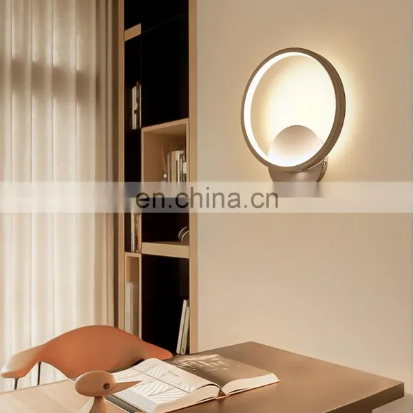 Led Aisle Lights Creative Round Wall Lamp Bedroom Study Bedside Wall Lamp Balcony Corridor Lights photo-3