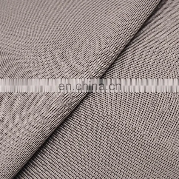 Custom Colors High Stretch Circular Elastic Stripe Rib Ribbed Cuffs Fabric photo-3