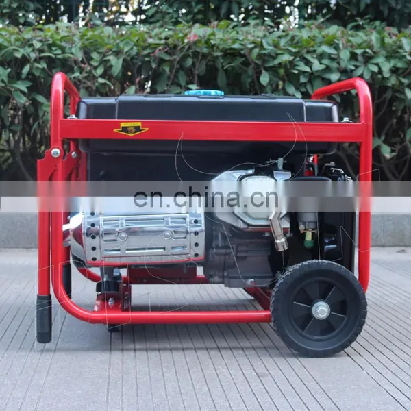 Bison China 220 Volt 5kw 5kva Single Phase Silent Portable Gas Operated Electric Power Gasoline Generators For Sale photo-4