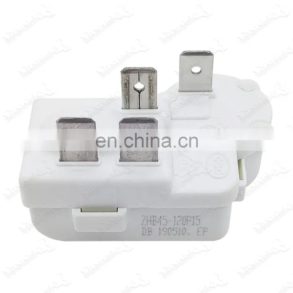 ZHB45-120P15 Refrigerator Compressor 4Pin 4 Pin PTC Relay Starter Overload Protector photo-3