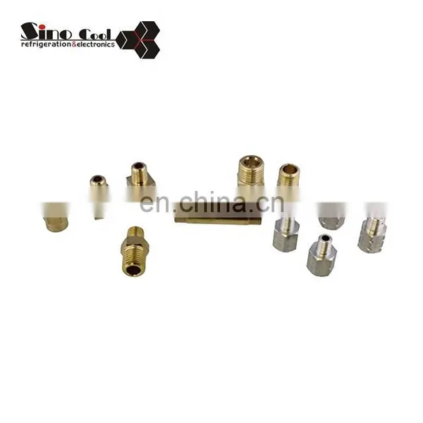 13 piezas de probador de presión de aceite de motor, fluido de transmisión, manómetro y adaptadores automáticos de herramienta de diagnóstico photo-4