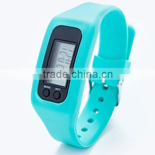 New Arrivals 2016 Fashion Children Silicone Pedometer Wrist Watches photo-2