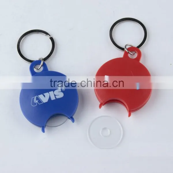 LED Keychains, Reflective PVC Keychain With Light, Promotion Plastic Key Ring photo-6