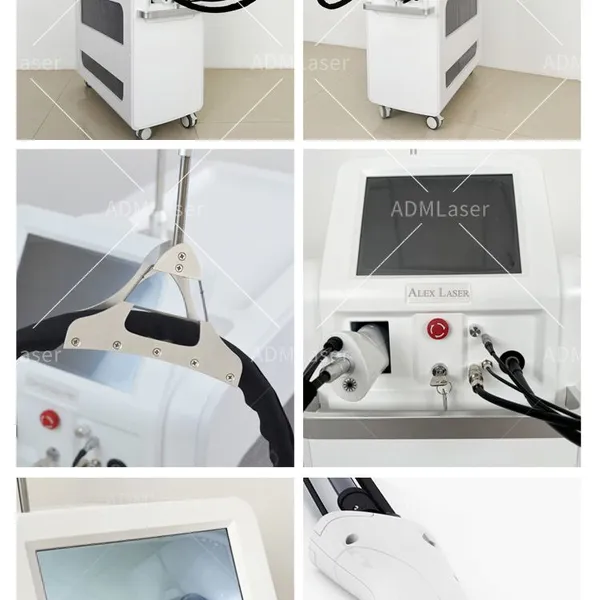High Quality 755nm Alexandrite Laser 1064nm Long Pulse Laser Hair Removal Alexandrite Laser Device photo-6